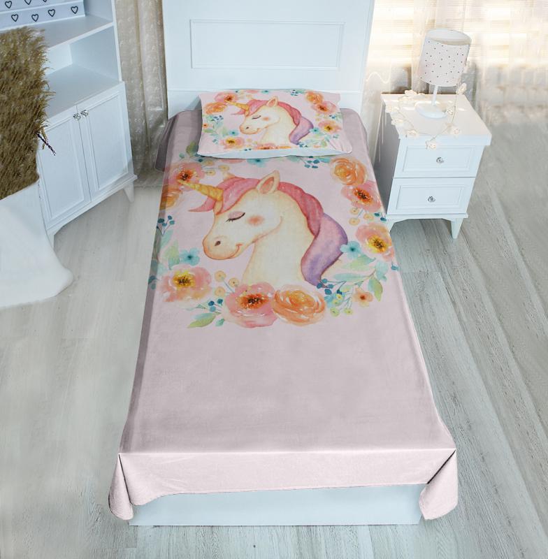 Unicorn  Bİ55 Pike&Yatak Örtüsü(Yastık Kılıflı)