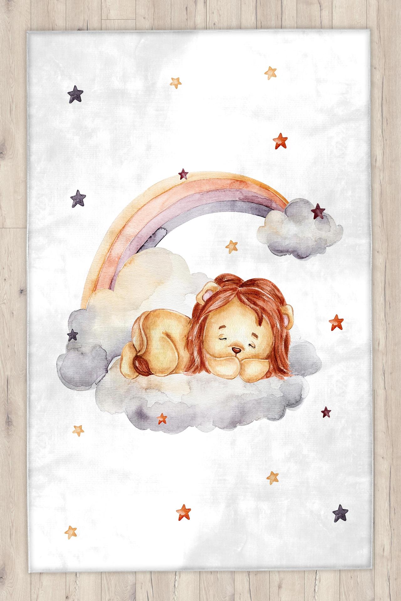 Sevim Aslan Bambu Bebek Çocuk Odası Halısı