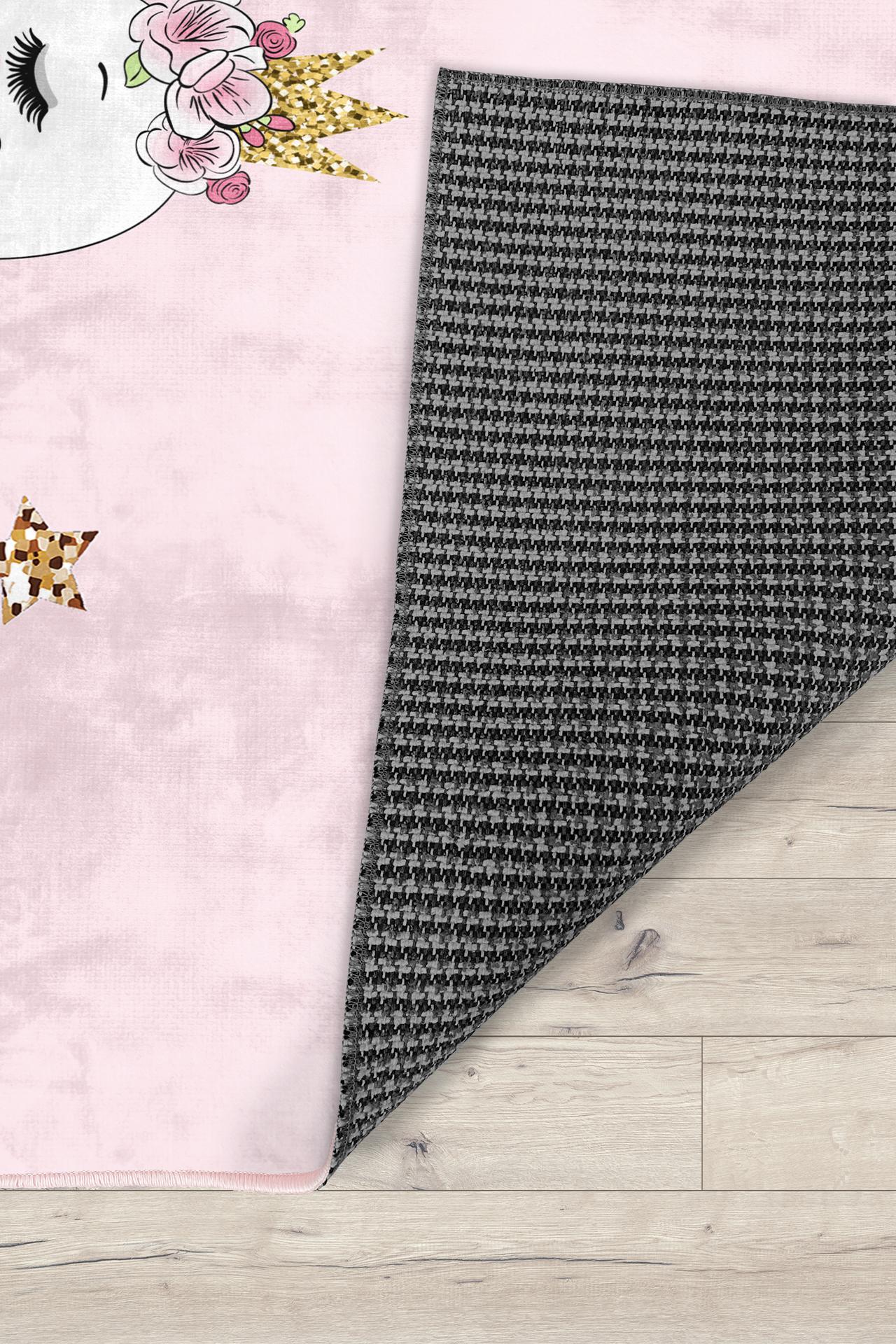 Sevimli Kuğu Bambu Çocuk Halısı