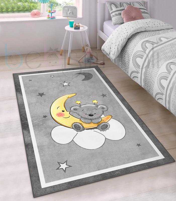 Sevimli Ayıcık Desenli Çocuk Odası Halısı
