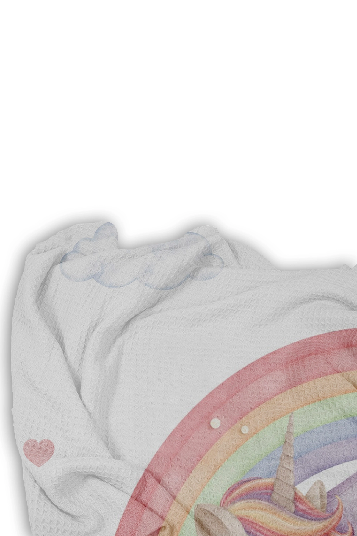 Sevimli Pony Tek Kişilik Çocuk Pike Yastık Kılıflı