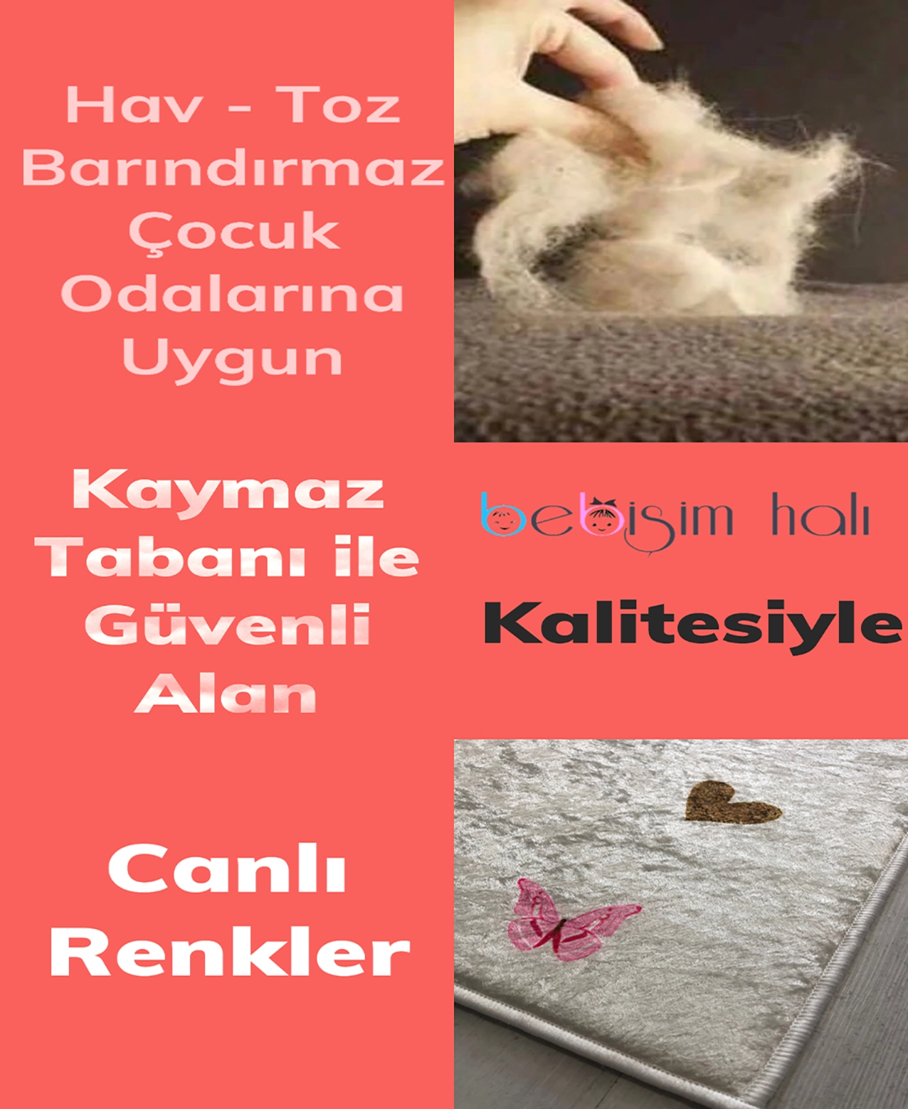 Sevimli Ayda Oturan Prenses Kız Desenli Çocuk Odası Halısı