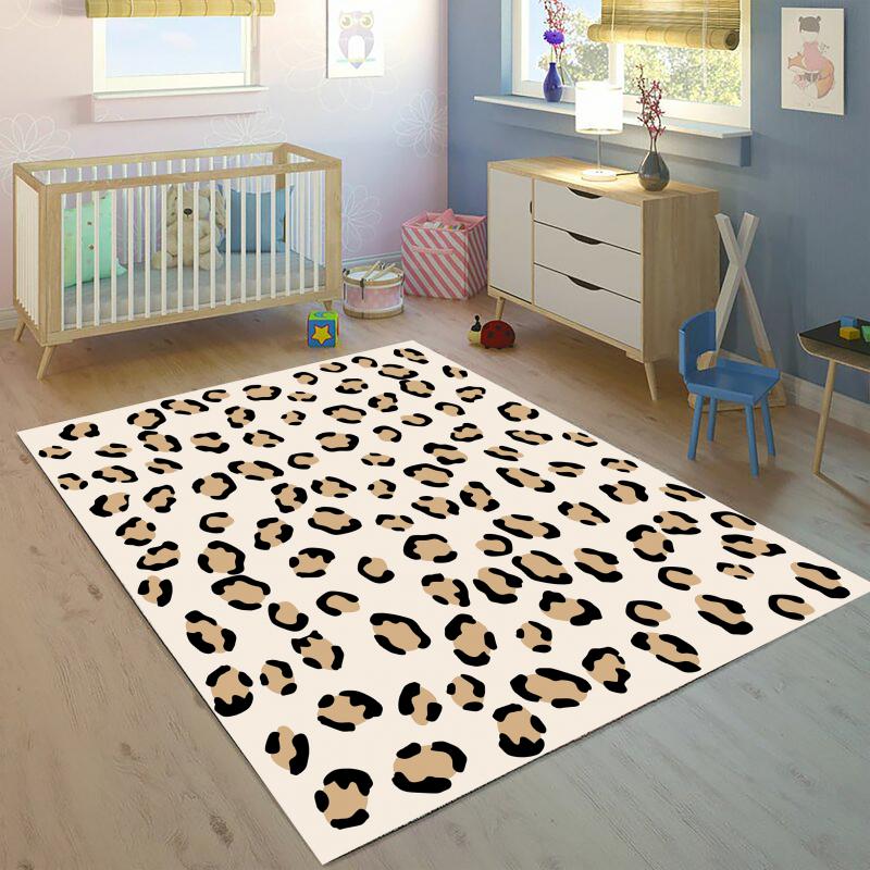 Leopar Çocuk Odası Halısı