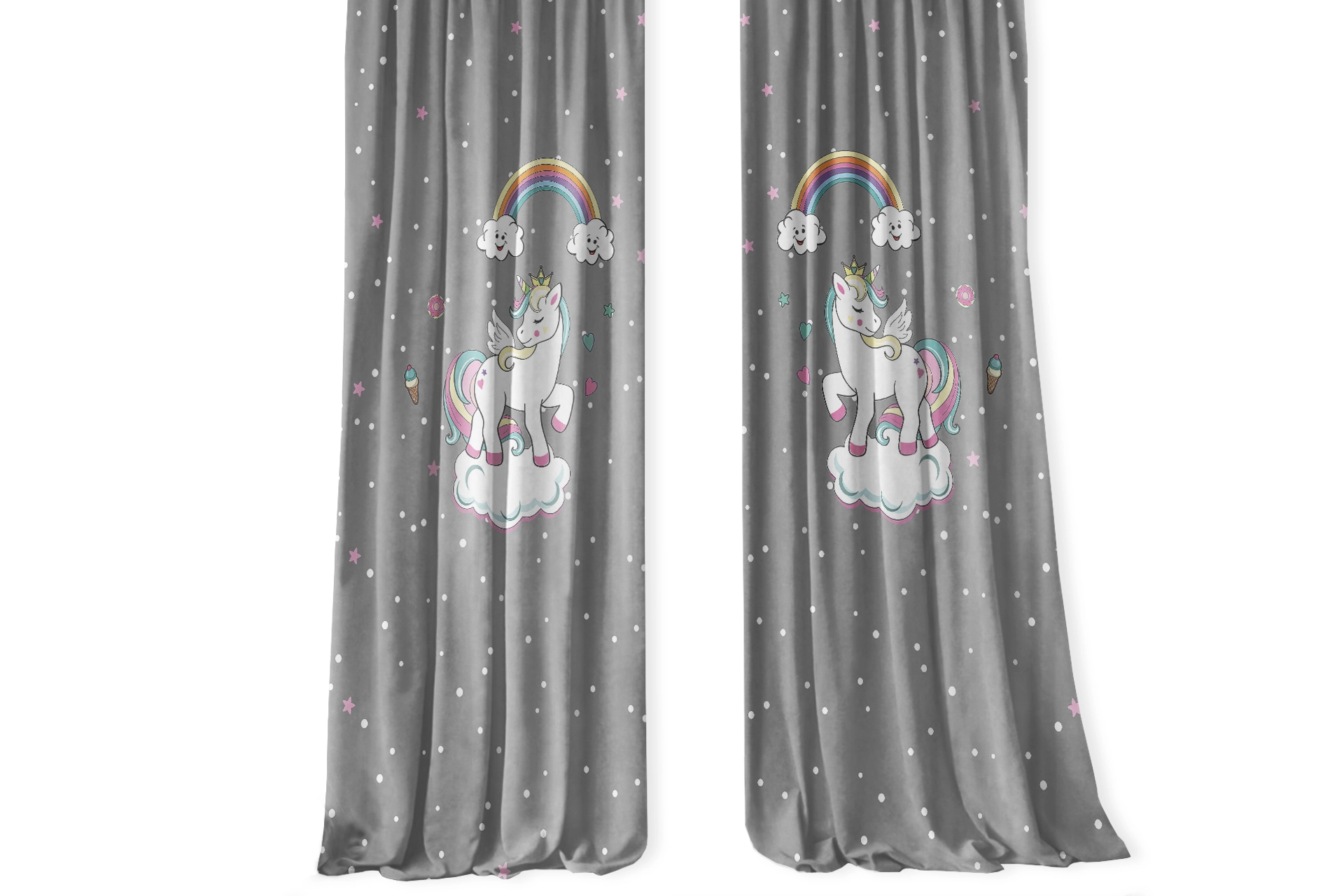 Bebişim Sevimli Unicorn Çocuk Odası Halısı