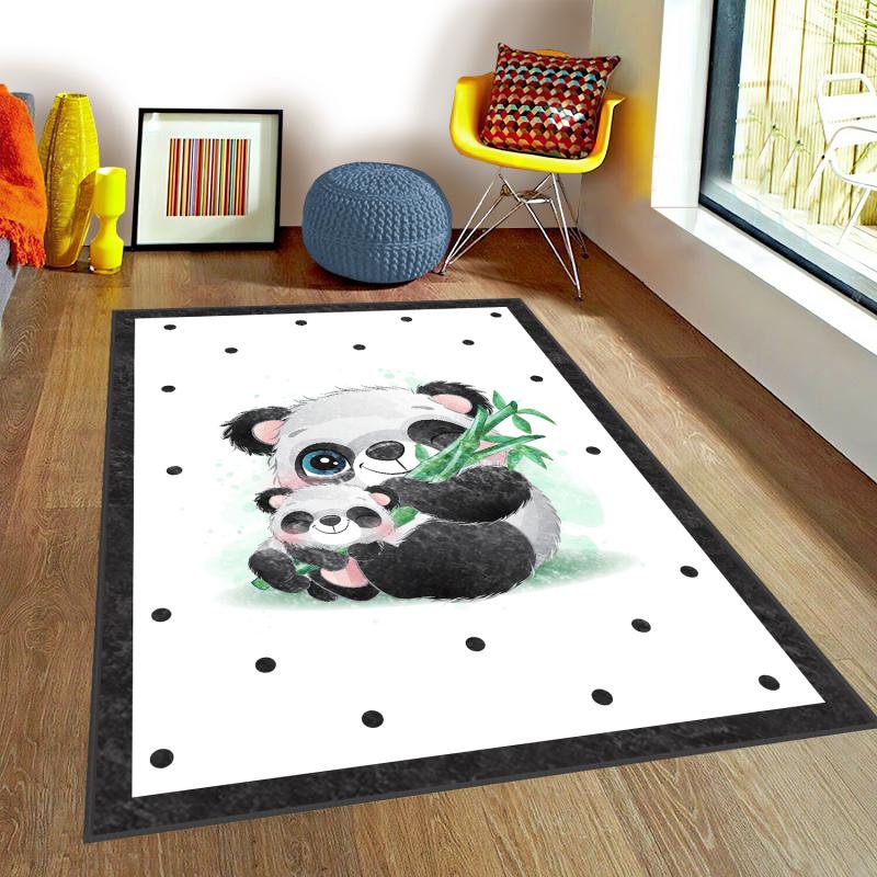 Bebişim Panda Çocuk Odası Halısı