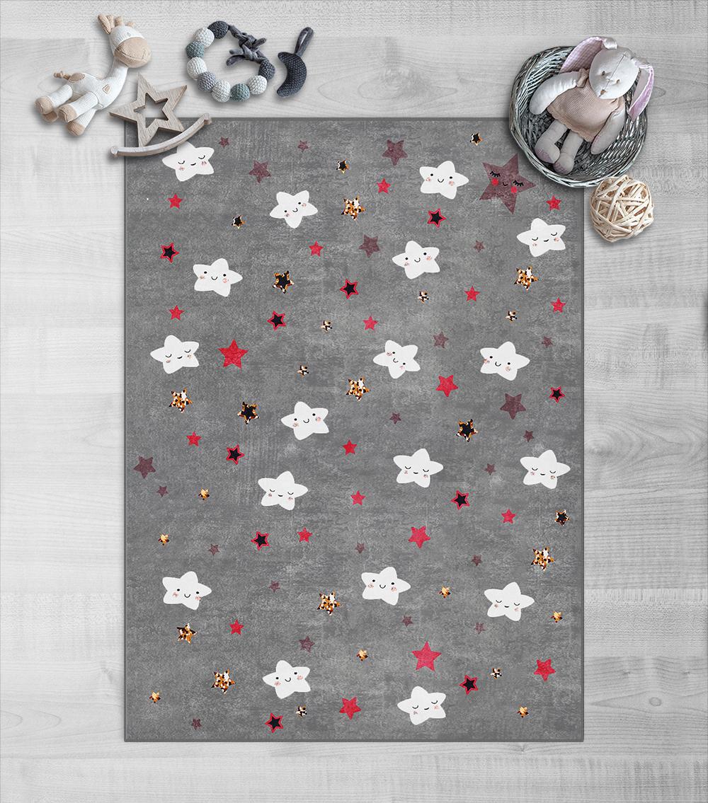 SEVİMLİ YILDIZLAR 150X230 ÇOCUK ODASI HALISI