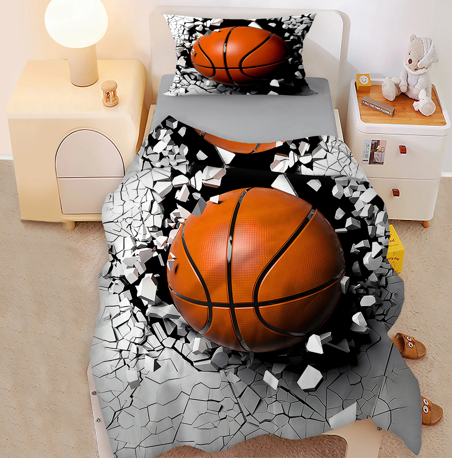 Basket Toplu Çocuk Odası Halısı
