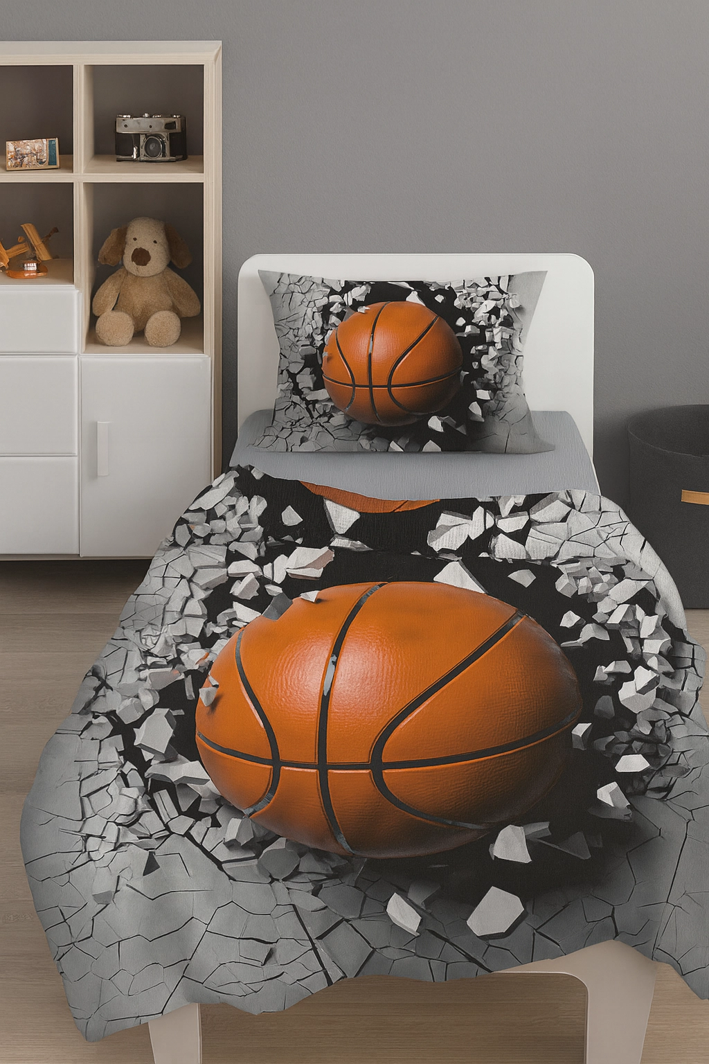 Basketbol Tek Kişilik Nevresim Takımı