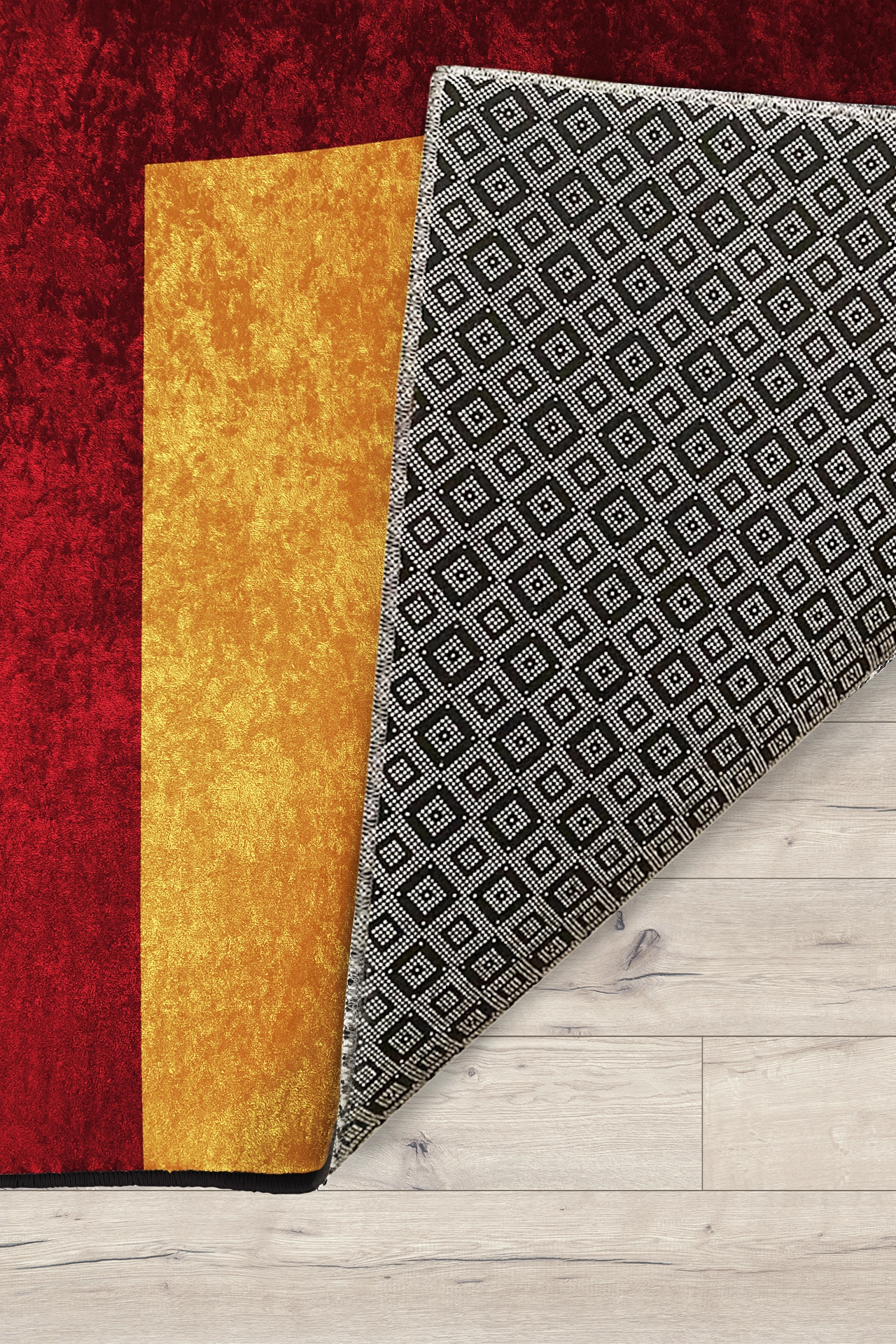 Taraftar Sarı Kırmızı Çocuk Halısı