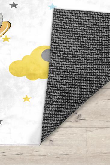 Sevimli Filli Balon Bambu Çocuk Odası Halısı