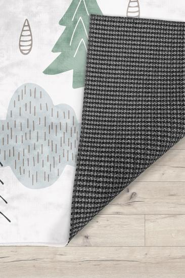 İskandinav Bambu Çocuk Odası Halısı