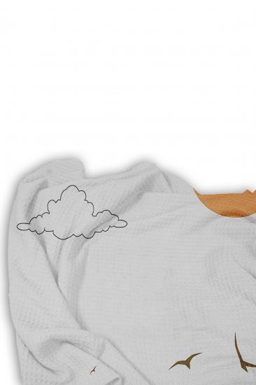 Sevimli Hayvanlar Tek Kişilik Pike (Yastık Kılıflı)