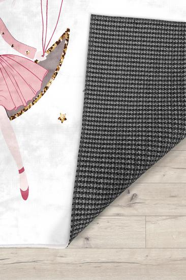 Prenses Kız Bambu Çocuk Odası Halısı