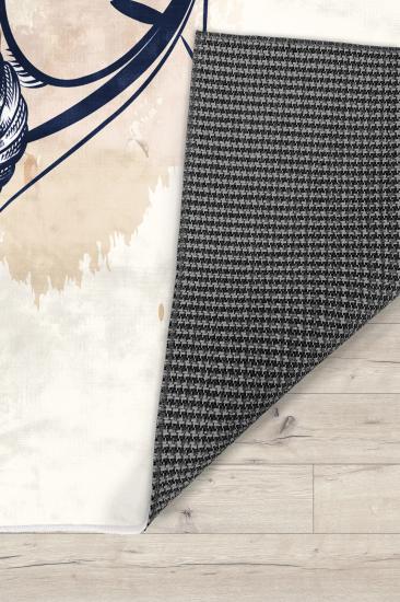 Çapalı Bambu Çocuk Odası Halısı