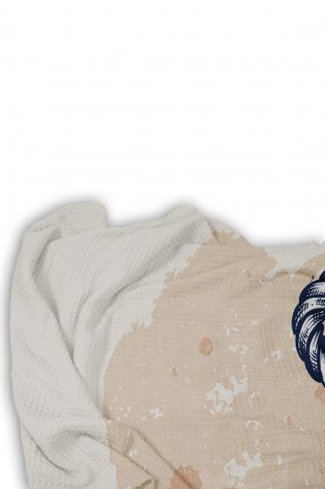 Çapalı Tek Kişilik Pike (Yastık Kılıflı)