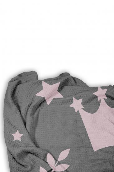 Taç Yıldız Tek Kişilik Pike (Yastık Kılıflı)