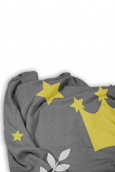 Taç Yıldız Tek Kişilik Pike (Yastık Kılıflı)