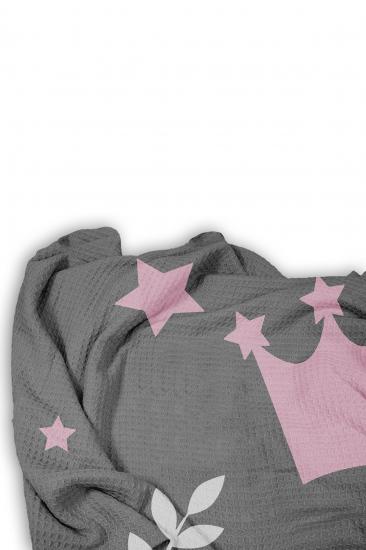 Taç Yıldız Tek Kişilik Pike (Yastık Kılıflı)