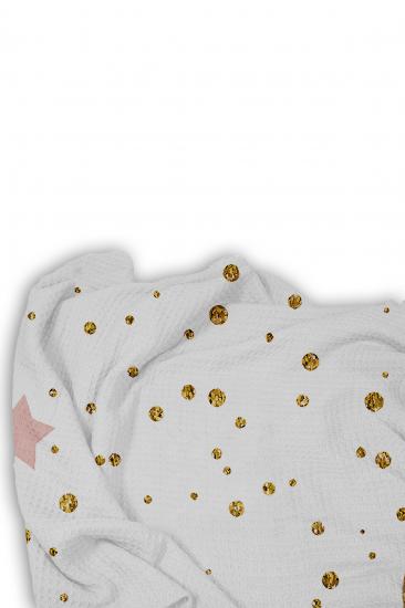 Sevimli Unicorn Tek Kişilik Pike (Yastık Kılıflı)