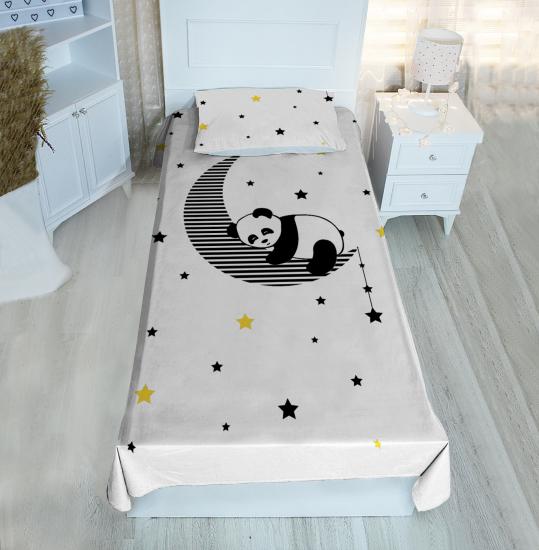 Sevimli Panda BH9825 Pike&Yatak Örtüsü(Yastık Kılıflı)