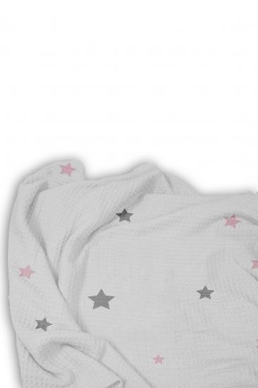 Yıldız Tek Kişilik Pike (Yastık Kılıflı)