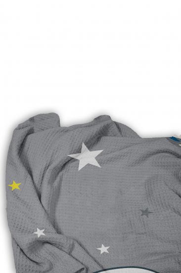 Astronot Tek Kişilik Pike (Yastık Kılıflı)