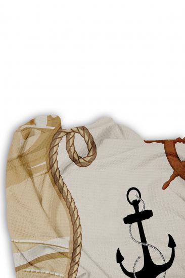 Korsanlı Tek Kişilik Pike (Yastık Kılıflı)