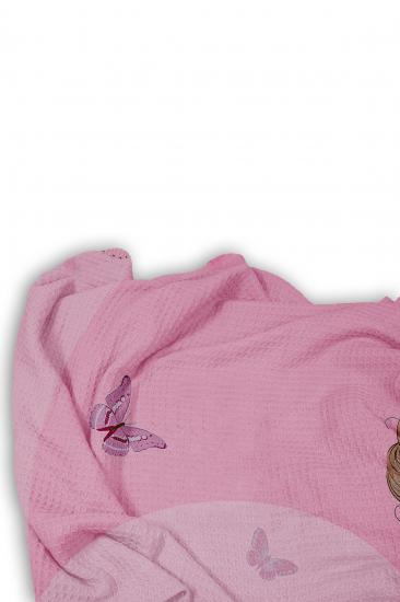 Prenses Peri Tek Kişilik Pike (Yastık Kılıflı)