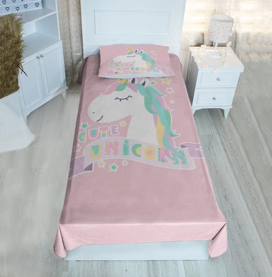 Unicorn  Bİ50 Pike&Yatak Örtüsü(Yastık Kılıflı)