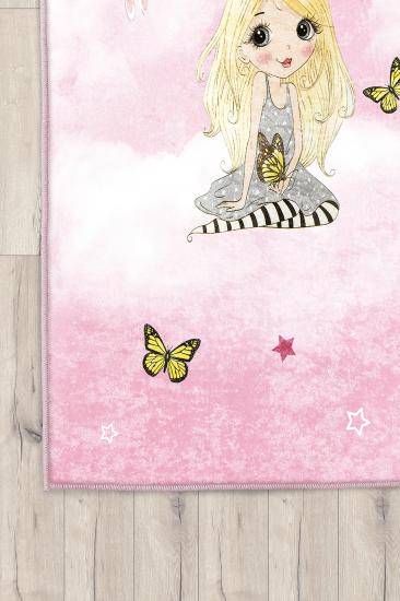 Prenses Kızlar Çocuk Odası Halısı