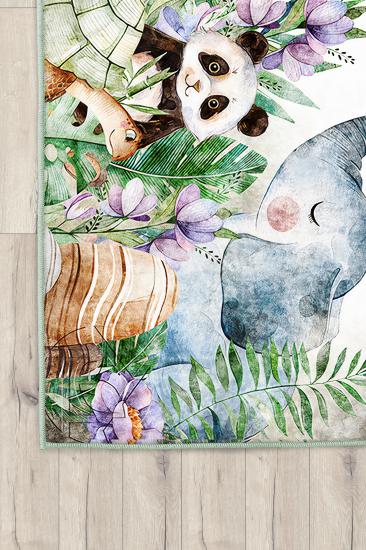 Sevimli Hayvanlar Çocuk Odası Halısı