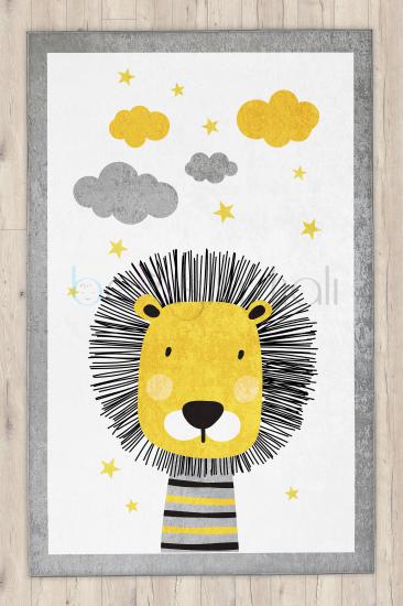 Aslanlı Çocuk Halısı