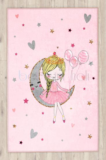 Prenses Kız Çocuk Halısı