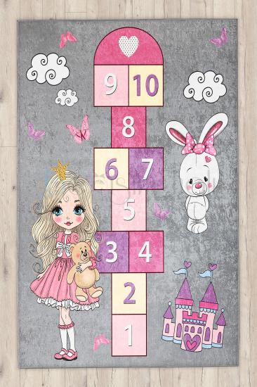 Prenses Kız Çocuk Halısı