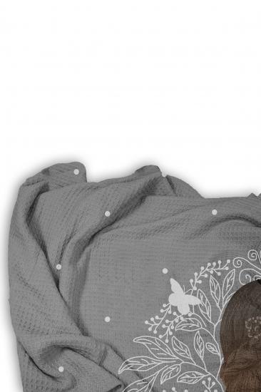 Prenses Peri Kız Tek Kişilik Pike (Yastık Kılıflı)