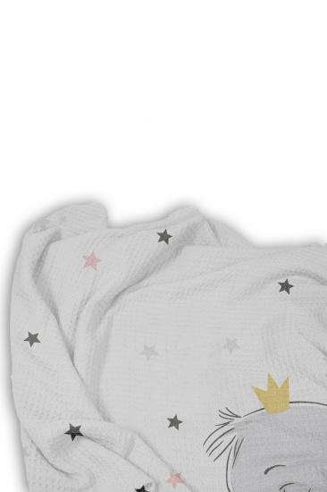 Sevimli Fil Tek Kişilik Pike (Yastık Kılıflı)