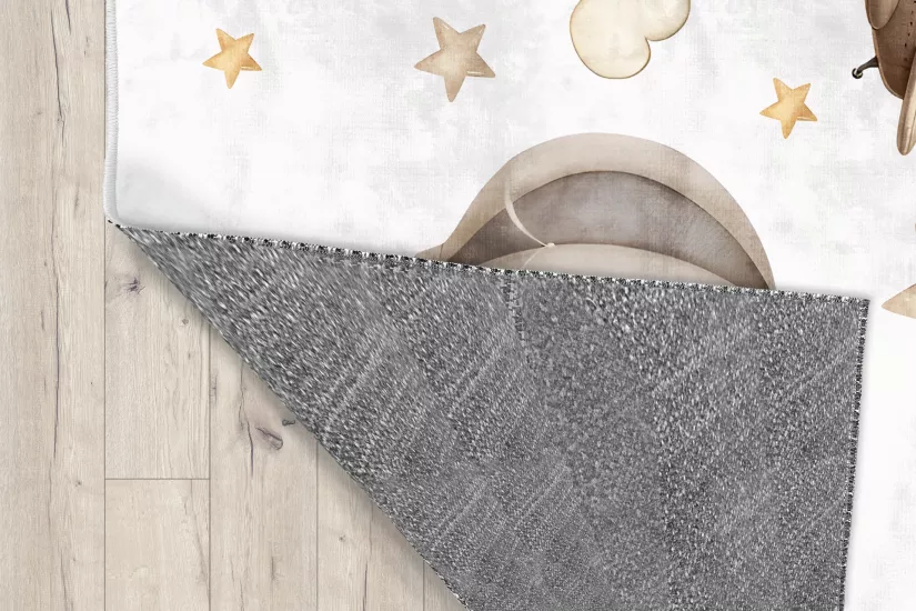 Ayıcıklı Bambu Bebek Çocuk Halısı