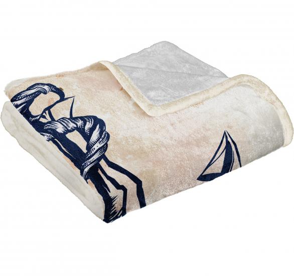 Pembe Fiyonklu Baskılı Welsoft Çocuk Battaniyesi