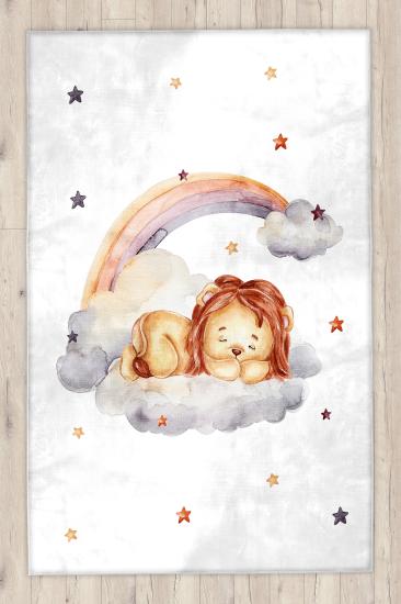 Sevimli Aslan 120X175 Çocuk Odası Halısı
