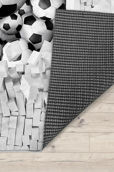 Futbol Topu Bambu Çocuk Halısı