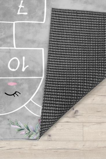 Seksekli Bambu Çocuk Halısı