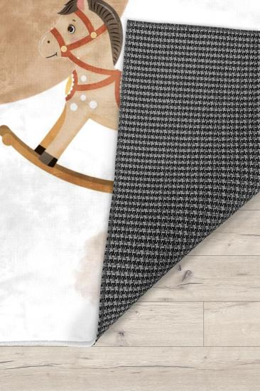 Sevimli Hayvanlar Bambu Bebek Çocuk Halısı