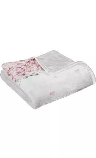 Sevimli Kuğu Welsoft Çocuk Battaniyesi