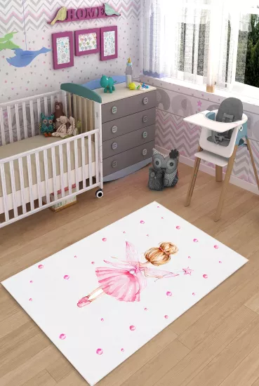 Balerin Kız Çocuk Odası Halısı