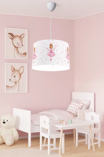 Balerin Çocuk Odası Sarkıt Avize