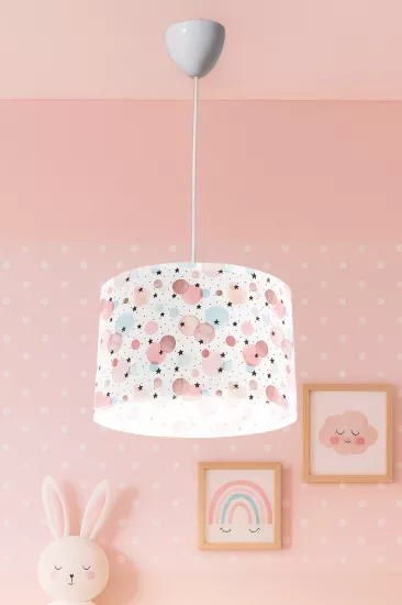 Puantiyeli  Çocuk Odası Sarkıt Avize