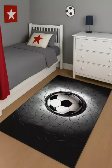 Taraftar Desenli Çocuk Odası Halısı