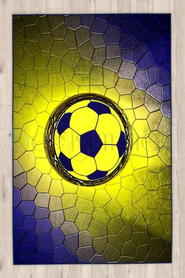 Taraftar Desenli Çocuk Odası Halısı