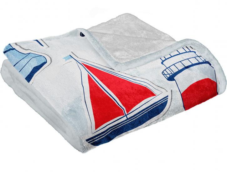 Pembe Fiyonklu Baskılı Welsoft Çocuk Battaniyesi