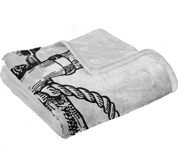 Pembe Fiyonklu Baskılı Welsoft Çocuk Battaniyesi